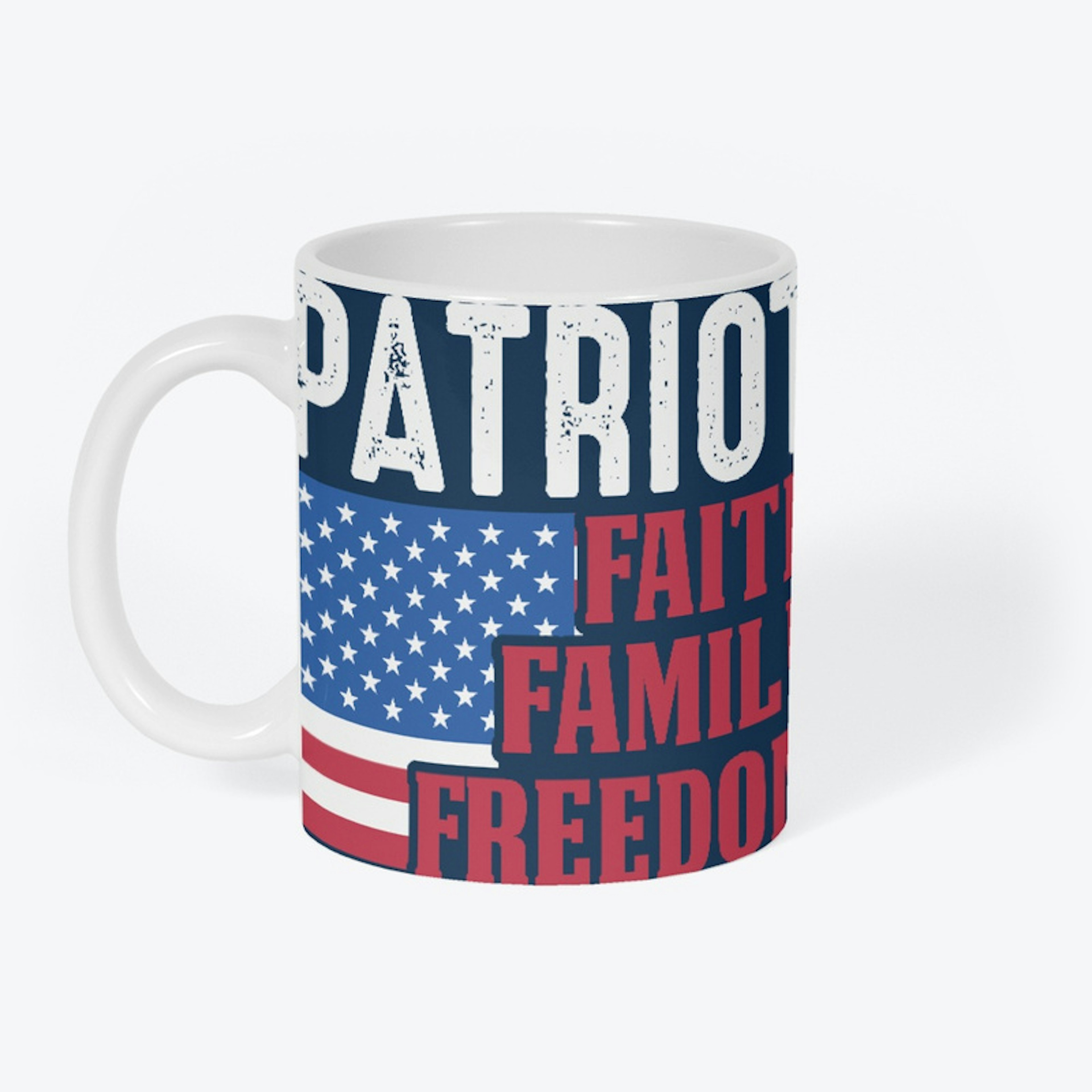 PATRIOT Faith Family Freedom BLUE